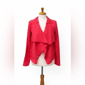 ✨Bright pink tencel blazer✨
